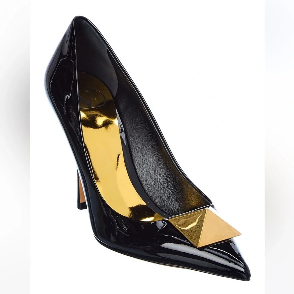 Valentino Garavani one stud patent pumps